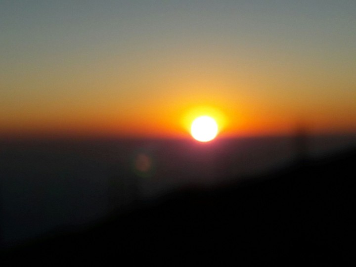 blur sunrise