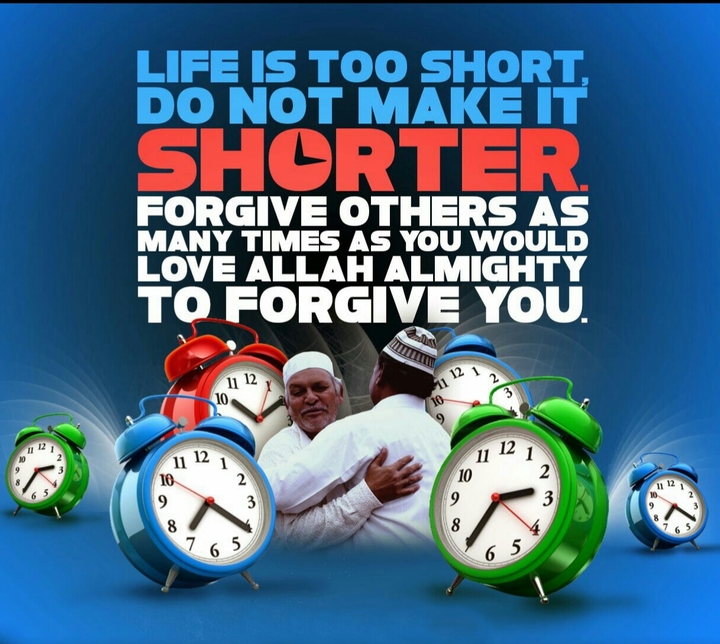 Forgive others...