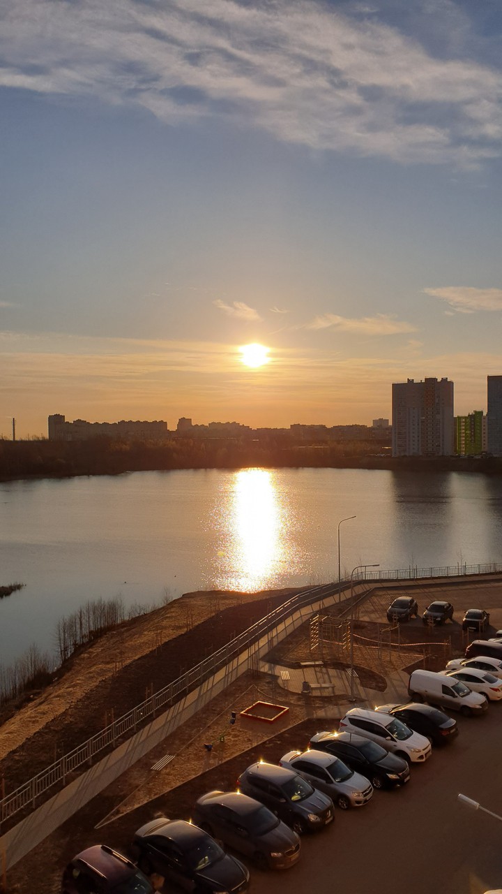 городской рассвет