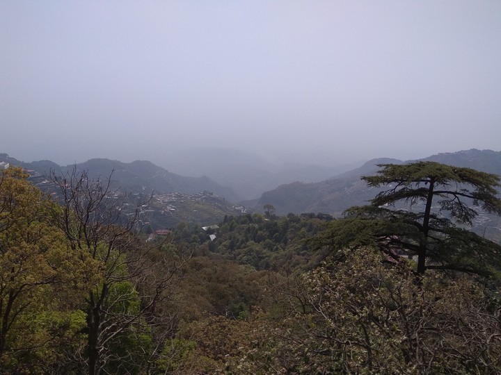 city in hills