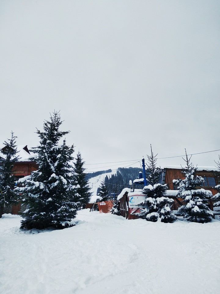 so cool in winter, the Carpathian mountains