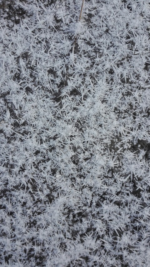 Ice crystals