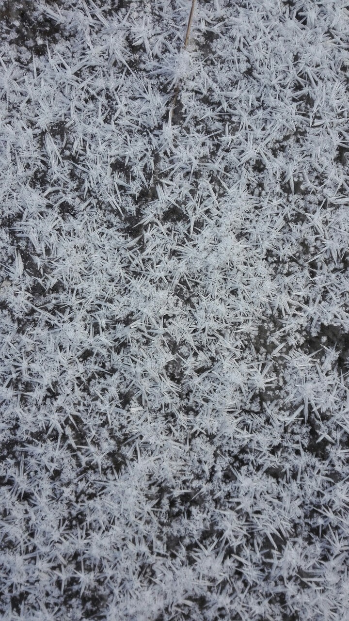 Ice crystals