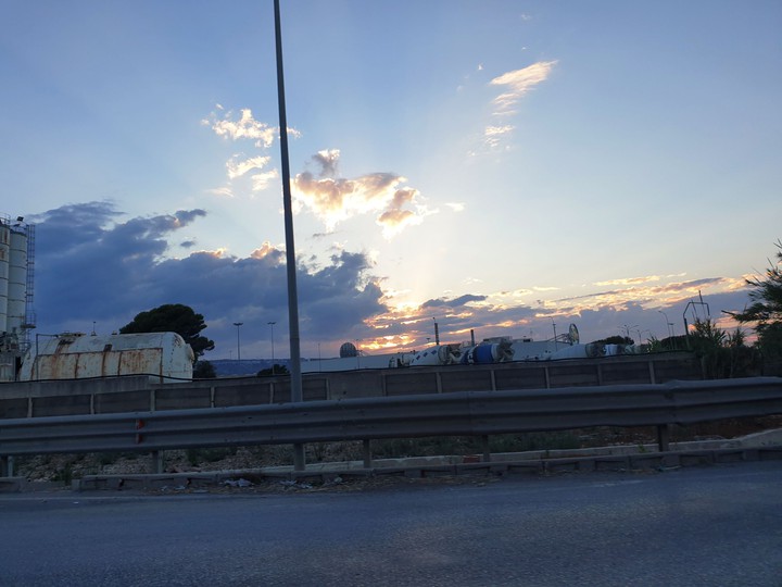 nuvole e tramonto