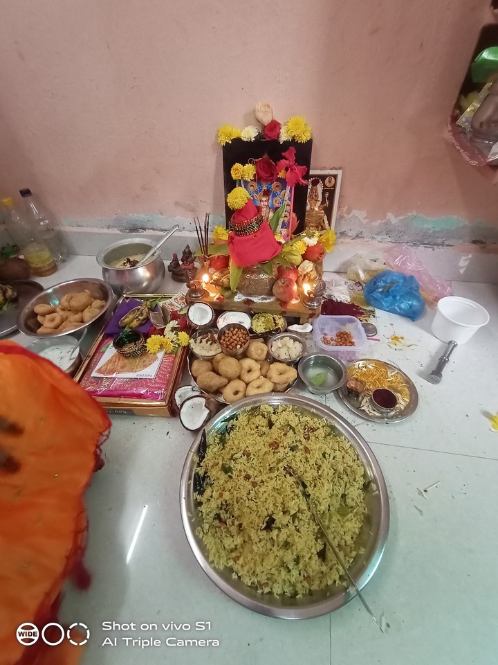 Varalakshmi Pooja at my home