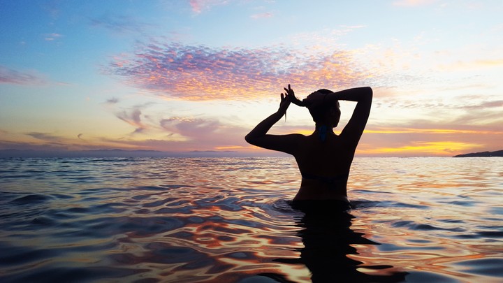 playa, girl, beautiful