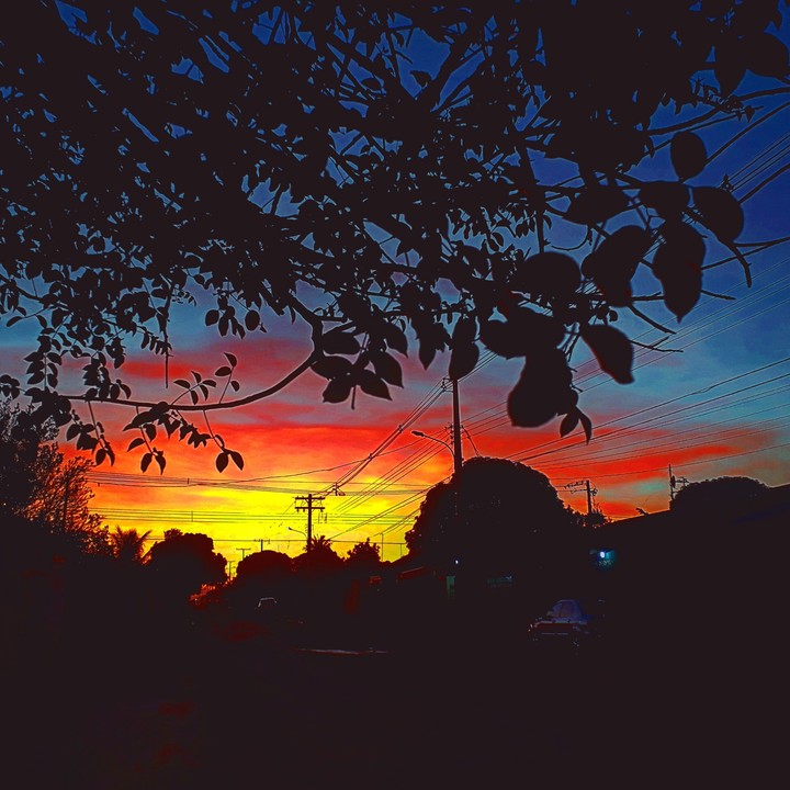 Por do sol