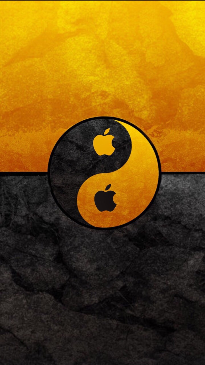 Apple Yin Yang