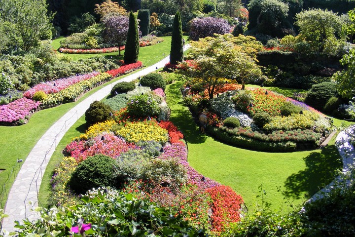 Sunken Garden, Butchart Gardens, Victoria, BC