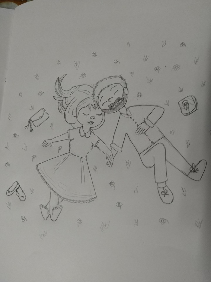 Penciled couple :)