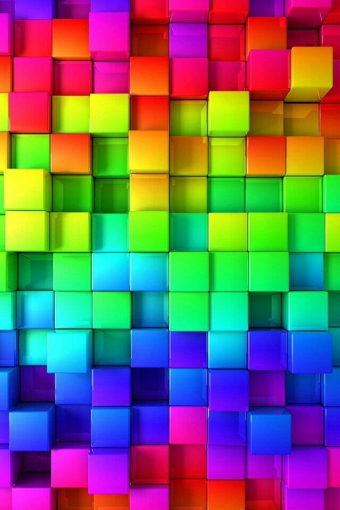 colorful cups