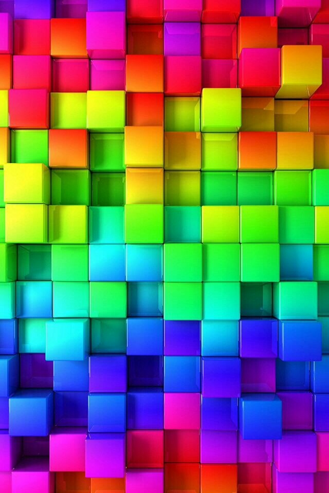 colorful cups