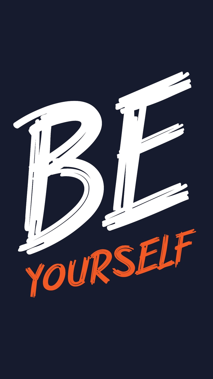 BE YOURSELF ILLUSTRATOR ART