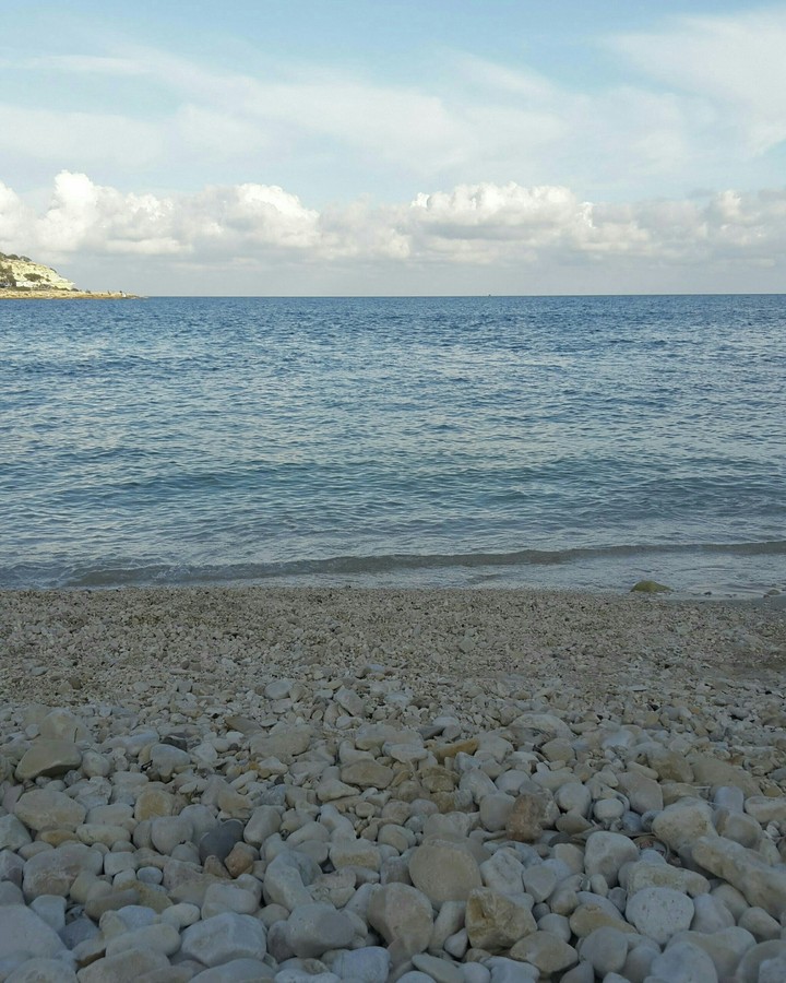 Sea and cloud