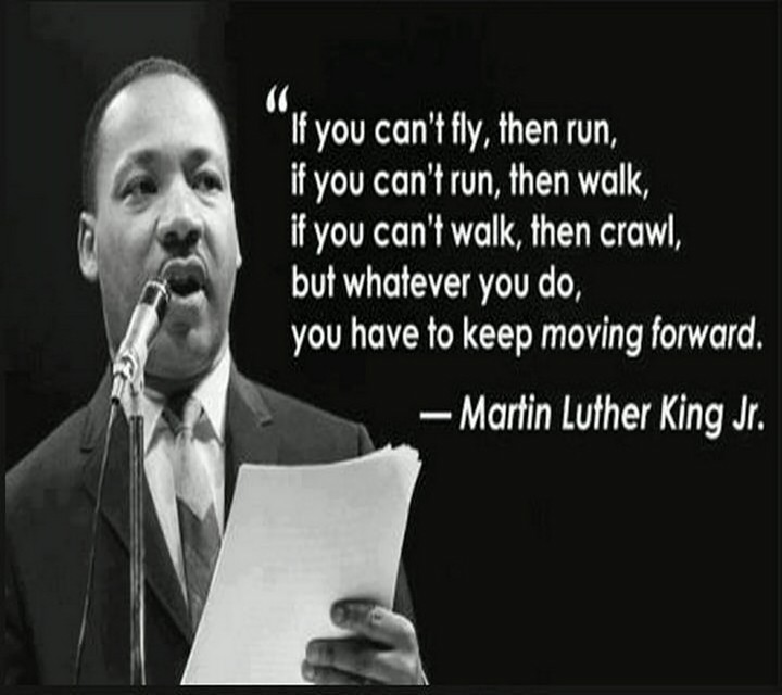 Keep moving