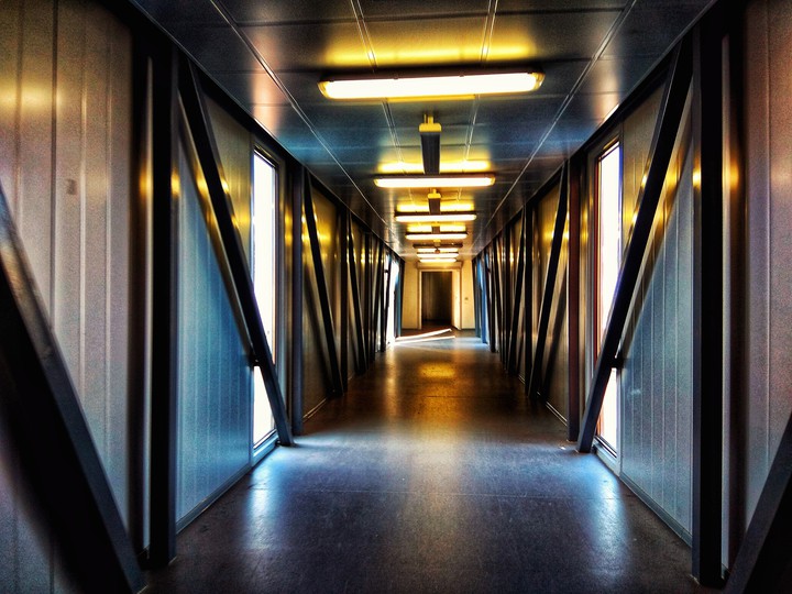 inside
