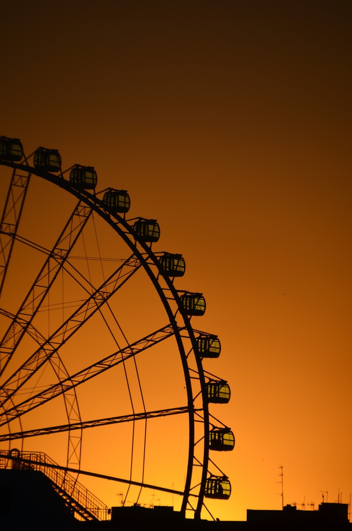 Go into the sunset