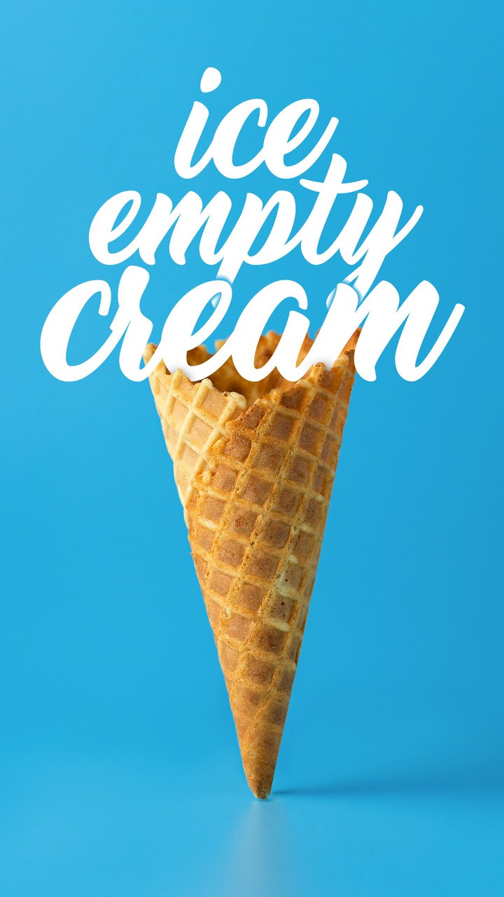 ice empty cream