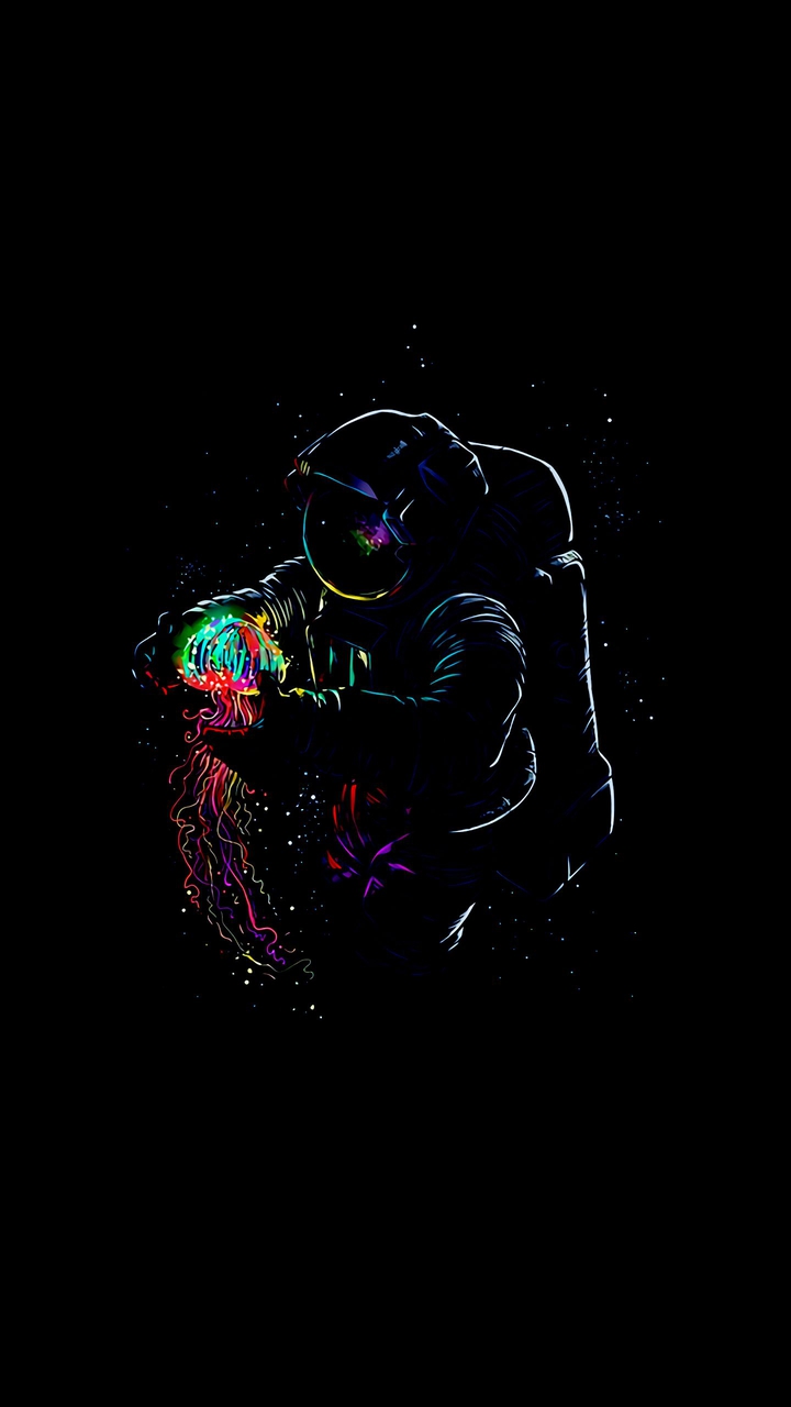 black astronaut