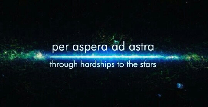 per aspera ad astra