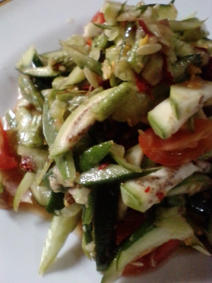 Menu: Thai Cucumber Salad