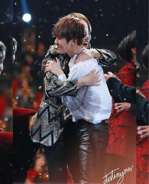 Taehyung and Baekhyun
