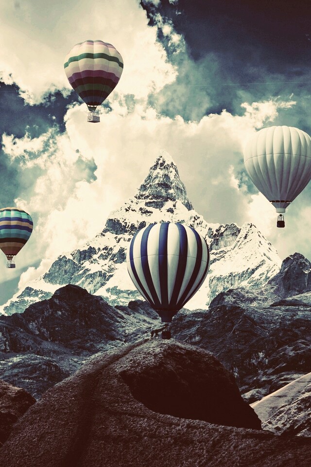 Hot air ballon