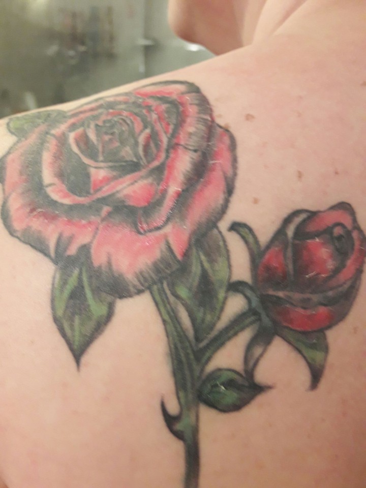 rose rouge terminé