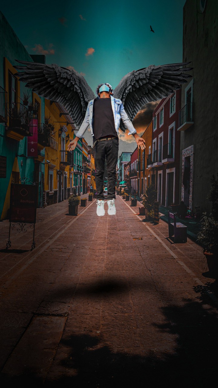 flying man