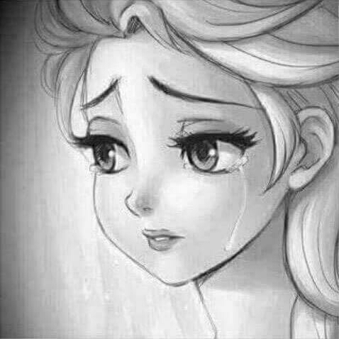 the sad face