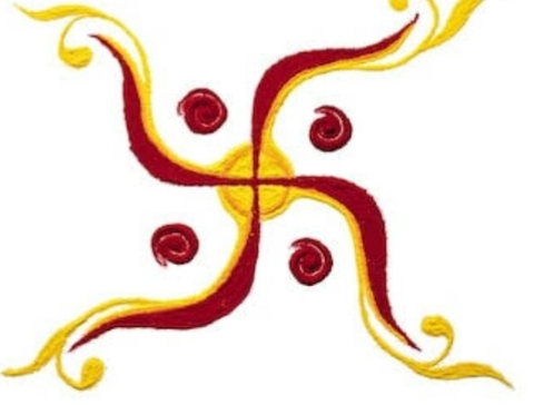 Swastik symbol