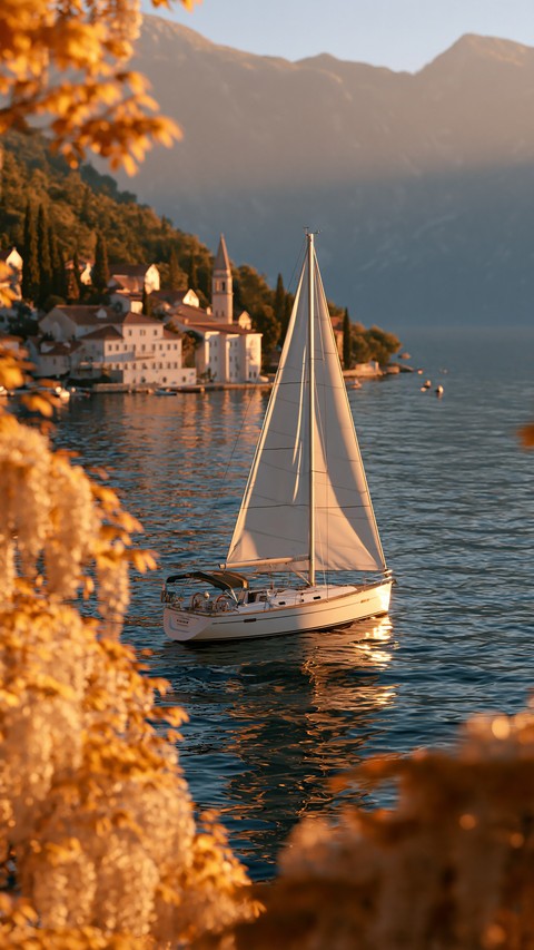 sfondi lake, boat