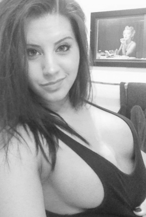 Smoking Amateur Monochrome Selfie