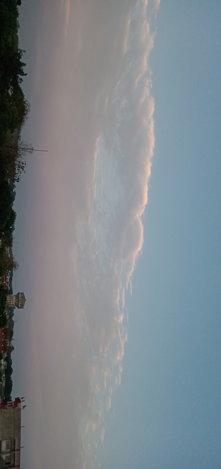 look at the amazing clouds
