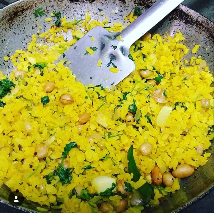 indian drekfast  poha
