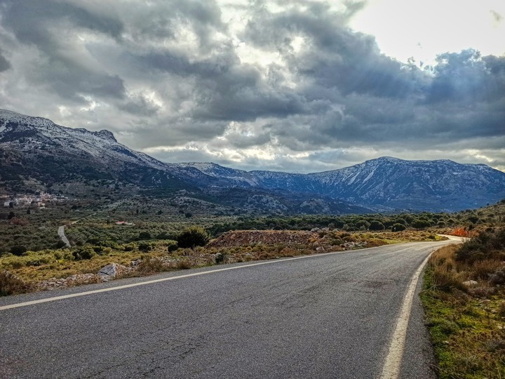 Crete in Clouds