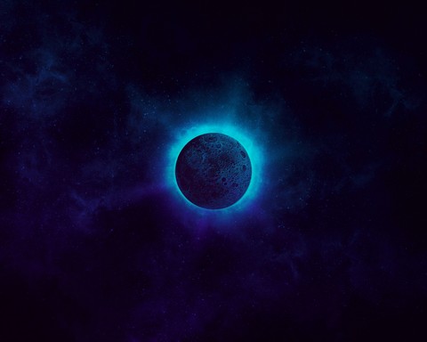 луна