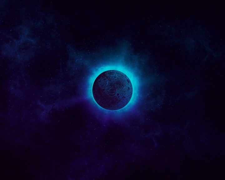 луна