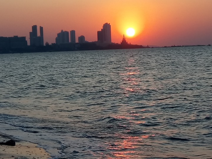 sun set