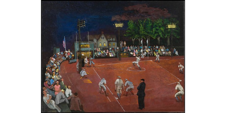 Baseball at Night