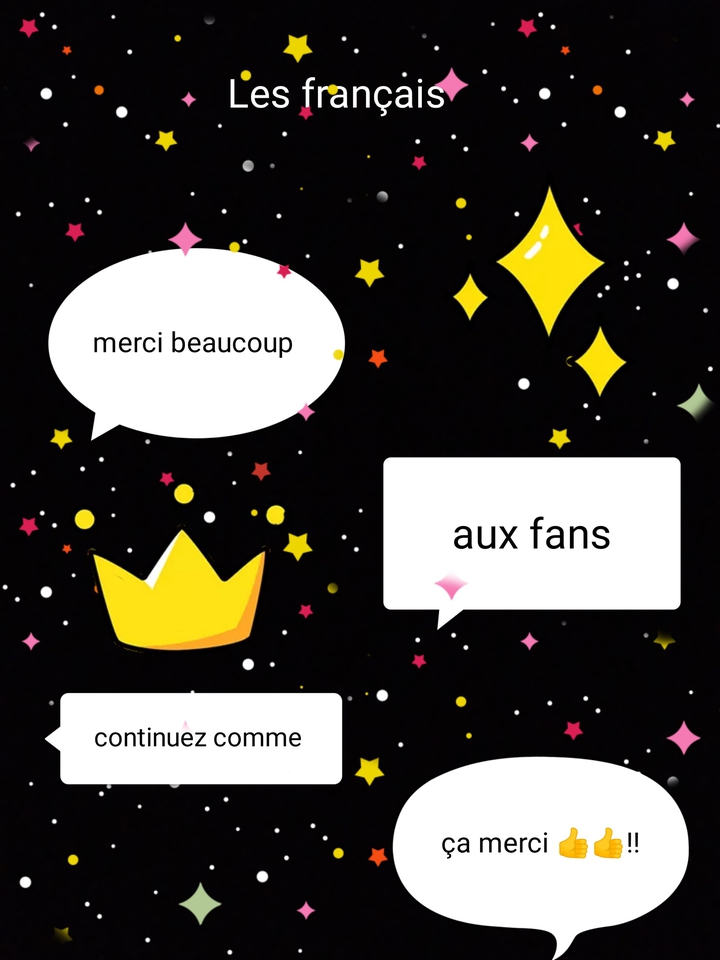 merci les fans