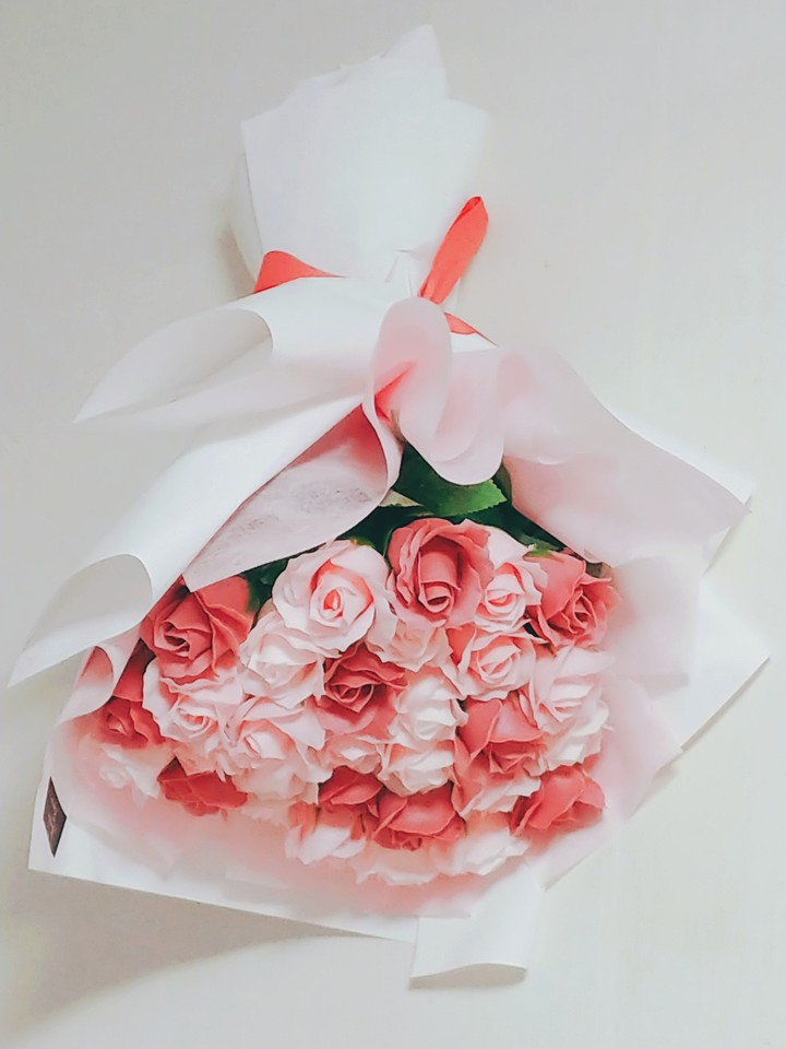Soap flower