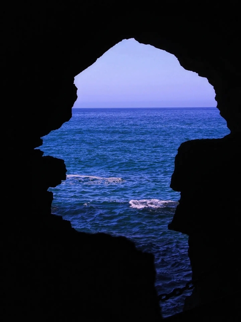 ocean, arch वॉलपेपर