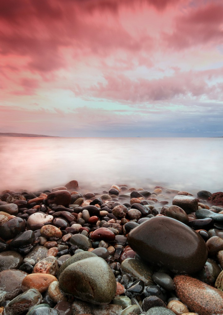 evening beach