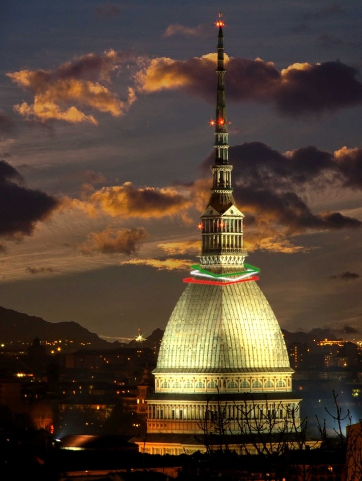 Sunset in my Torino, Italy