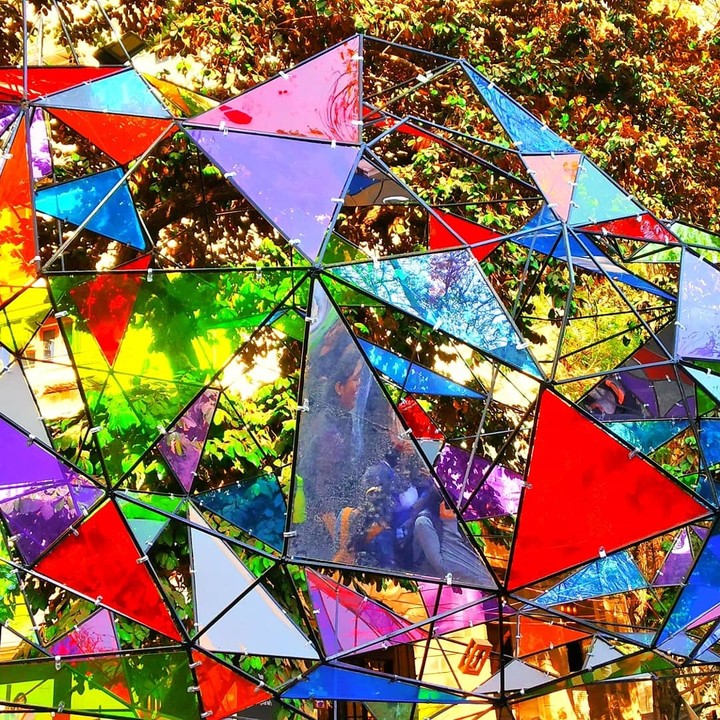 Glass mosaic
