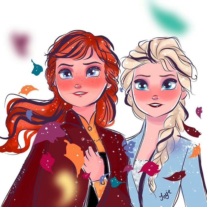 Anna and Elsa