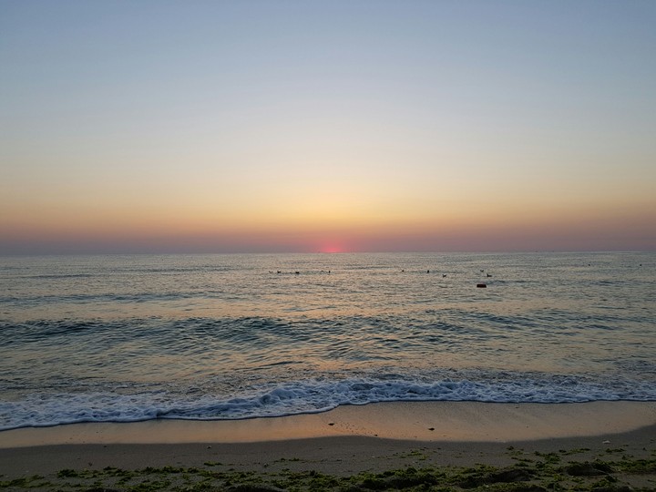 Black sea sunrise
