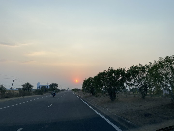 sun set