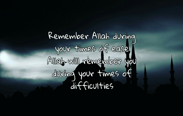 Remember Allah